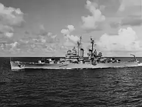 USS Manchester vor Korea 1951