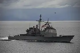 Die Normandy im Atlantischen Ozean im September 2014