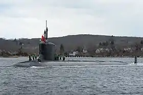 USS South Dakota (SSN-790) auf Probefahrt
