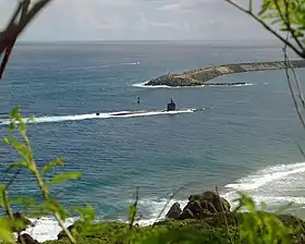 Die Tucson 2002 in Apra Harbor, Guam