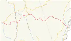 Karte des U.S. Highways 302