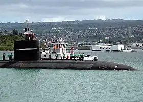 Die Louisville 2006 in Pearl Harbor