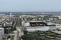 Die im Bau befindliche Arena im Juni 2017