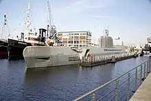 U 2540 als Museumsboot in Bremerhaven (2002)