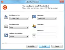 Screenshot von Wubi unter Windows Vista