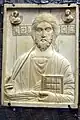 Evangeliar, Einband mit Elfenbeinrelief