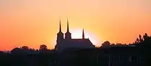 Sonnenuntergang über dem Dom