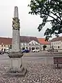 Distanzsäule in Uebigau