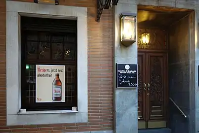 „Uerigens, jetzt neu: alkoholfrei!“  (November 2021)