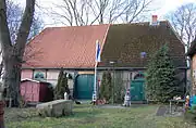 Klosterhof 4a, die Fachwerkscheune der Priörin „von Ahlefeldt“