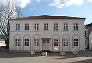 Kreuzstraße 2, das ehemalige „Hotel Scheffler“ aus dem 1. Viertel des 19. Jahrhunderts