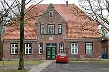 Moltkestraße 2, das ehemalige Hauptpastorat von 1781