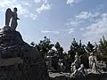 Gethsemane-Denkmal im Dorf
