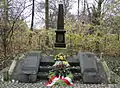 Ukrainisches Ehrenmal auf dem Ausländerfriedhof.