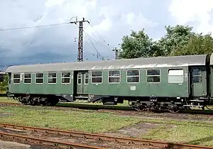 Umbauwagen der Gattung B4yg (75 911) der Museumseisenbahn Hanau e. V.
