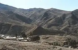 Landschaft bei Uncía