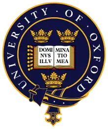 Logo der Universität Oxford