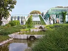 Garten der Universitätsbibliothek Warschau