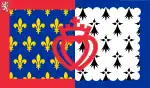 Flagge der Pays de la Loire