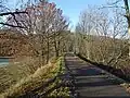 Unstrut-Hahle-Radweg westlich Wintzingerode