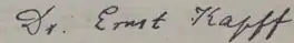 Unterschrift