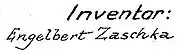 Unterschrift zum Hubschrauber-Patent