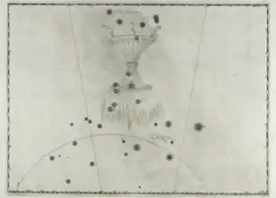 Aus der Uranometria von Johann Bayer.