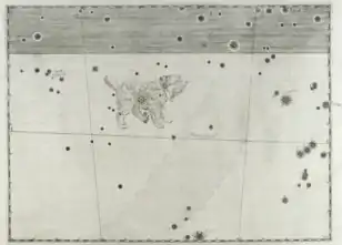 Aus der Uranometria von Johann Bayer.