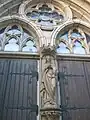 Marienfigur am Hauptportal