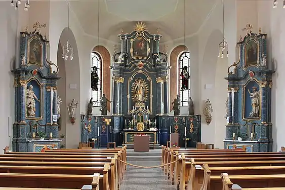 Altäre aus dem Jahr 1774