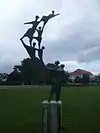Skulptur Balanceakt