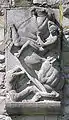 Kriegerdenkmal in Usingen, Detailansicht, rechter Flügel