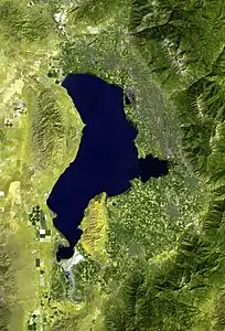 Satellitenbild des Utah Valley, 2006