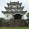 Turm der Burg Uwajima in der Präfektur Ehime