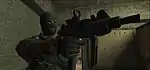 Vorab veröffentlichter Screenshot von Close Quarters Battle: Terrorist mit einer Mini-Uzi