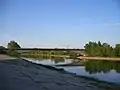 Brücke über die Waag