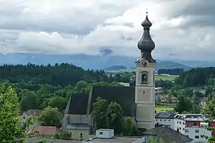 Die Kirche von Vöcklamarkt