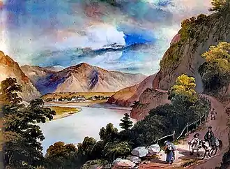 Aquarell von Miklós Barabás, 1831