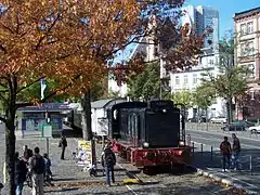 Sonderzug der HEF am Eisernen Steg