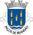 Wappen von Paços de Brandão