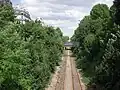 Stillgelegte Strecke zwischen Pereire - Levallois und Pont-Cardinet (2011)