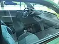 Interieur des VW Chico, mit der Tastatur im Armaturenbrett
