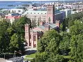 Lutherische Dreifaltigkeitskirche,Blick vom Wasserturm