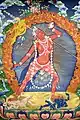 Vajra-Yogini von einem Thangka-Gemälde, Nepal/Tibet (20. Jh.)