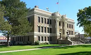Valley County Courthouse, gelistet im NRHP Nr. 89002235