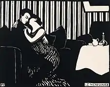 Vallotton: „Die Lüge“