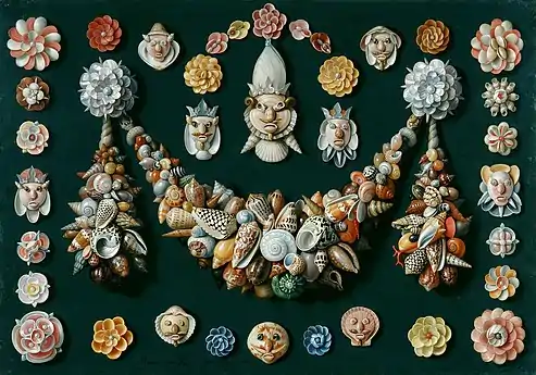 Masken aus Muscheln