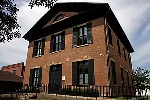 Van Buren County Courthouse in Keosauqua, seit 1977 im NRHP gelistet