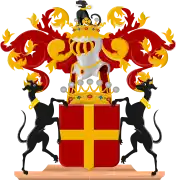Wappen der Barone von Lynden, 1860