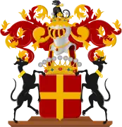 Wappen der Grafen von Lynden, 1882